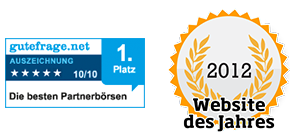 Unsere Kunden gehören zu den zufriedensten Kunden Deutschlands. Nicht umsonst wurde ${host} dank der kundenorientierten Ausrichtung zur besten Partnerbörse auf gutefrage.net und zur Website des Jahres 2012 im Bereich Dating gewählt.